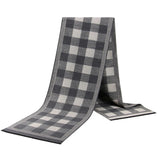Riolio  Men Scarf For Man Winter Copy Cashmere Shawl Luxury Brand Scarf Soft Keep Warm Outdoor Grey Knit Neckerchief Men Shawl Wrap Gift
