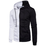 Riolio Men's and Women's Solid Color Pocket Hoodies Sports Fitness Sweatshirts Fashionable Casual Pullovers Multi Color