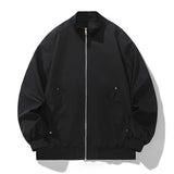 Riolio Men's Autumn New Jacket Stand Collar Trendy Versatile Casual Jacket Waterproof and Windproof Outdoor Casual Men's Clothing