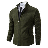 Riolio New fashion men's knitted sweater cardigan Joker comfortable warm casual coat