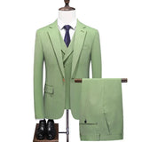 Riolio  Hot Sale Of The Season New Three-Piece Suit Set Casual Wedding Gentleman's Dinner Party Quality Suit Elegant Personality Busines
