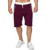 Riolio Summer Korean Edition New Men's Sports Running Casual Shorts Trendy and Fashionable Zipper Pocket Straight Split Pants