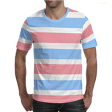 Riolio  Men's T-shirts High-end 100% Cotton Hot Selling Retro Style Plaid Pattern Striped Home Clothes Unisex Kids Canvas Fashion Tops