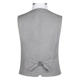 Riolio The New Dress Vests For Men Solid Color Single-breasted Slim-fit Mens Suit Vest Male Waistcoat Gilet Homme Casual Sleeveles