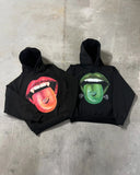 Riolio Harajuku Hip Hop Tongue Graphic Hoodie Y2k Sweatshirt Women Mens Oversized Hoodie Jacket Clothes Streetwear Men Clothing
