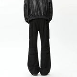 Riolio  Loose Men's Casual Pants High Waist Straight Leg Workwear Trousers Spring Autumn American High Street Cleanfit Design Sensation
