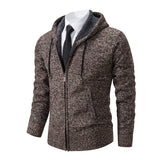 Riolio New fashion men's knitted sweater cardigan Joker comfortable warm casual coat