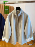 Riolio Korean Simple High-end Windbreaker Short Jacket Women Loose Spring Autumn New Style Small Fashion Trend Baseball Jacket