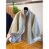 Riolio Korean Simple High-end Windbreaker Short Jacket Women Loose Spring Autumn New Style Small Fashion Trend Baseball Jacket