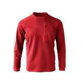 Riolio Lightweight Fce Long Sve T-irt Outdoor Men's round Ne Sweatirt Qui Dry Breathable Base Layer Spring Autumn