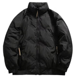 Riolio Winter American Fashion Vintage Parkas Jackets For Men Outdoor Windbreaker Y2K Casual Padding Coats Loose Embroidery Down Jacket