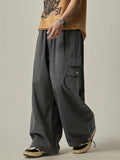 Riolio Japanese Baggy Cargo Pants Men Oversize Wide Leg Cargo Trousers Male Loose Casual Streetwear Hip Hop Pocket Autumn