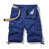 Riolio Shorts Male Slim Workout Shorts Lightweight Outdoor Mens Casual Hiking Cargo Fishing Short Pants Summer Quick Drying Work Shorts
