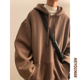 Riolio 6 Colors Spring Autumn Hoodie Men Harajuku Fashion Casual Oversized Hoodies Couples Loose Hooded Sweatshirt Streetwear