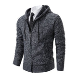 Riolio New fashion men's knitted sweater cardigan Joker comfortable warm casual coat