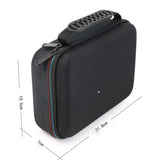 Riolio Portable Electric Hair Clipper Storage Bag Shockproof Shaver Organizer Case for Braun MGK3020/3060/3080