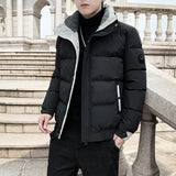 Riolio Waterproof Parkas Stand-up Collar Men's Autumn Winter Short Down Puffer Jackets Casual Windbreaker Snow Thick New In Jackets