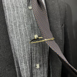 Riolio  Tie Chain Mens Necktie Windbreak Chain Metal U-chain Dress Shirts Brooch Windbreak Changeless Brooch Lapel Pin Neck Ties Clip
