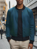 Riolio Spring and Autumn New Baseball Collar Short Loose Solid Color Jacket Men's Business Casual Thin Coat Trend