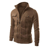 Riolio Hoodie Fleece Cardigan Hooded Coat Men's Hoodies Sweatshirts Pullover For Male Hoody Sweatshirt