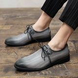 Riolio  Fashion Men Shoes Mixed Colors Dress Shoes Pink Wedding Shoe Autumn Plus Size 48 Causal Male Shoe Zapatos Hombre