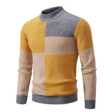 Riolio 5 Styles Autumn and Winter New Men's Warm Sweater Knitted with Sheep Fleece Sweaters Fashion Pullover