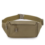 Riolio  Men's Waist Bag Tactical Pouch Men Shoulder Belt Bags Hip Sack Oxford Cloth Belly Waterproof Banana Male Fanny Pack for Phone