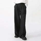 Riolio Men's Wear Spring New Casual Pants Loose Straight Korean Fashion Simple Solid Color Solid Color Male Trousers