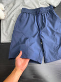 Riolio  Baskeall orts Men's Summer Ice Silk Cool Feeling Beach Pants CleanFit Five Tenths Casual Loose Straight Leg Pants