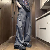 Riolio  Minimalist Men's Cargo Pants Wide Mountain Outdoor Street Long Designer High Quality Loose Cheapest Techwear Cheap Male Trousers