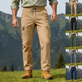 Riolio  Cross-border spring and autumn retro loose outdoor commuting men's tooling sports trousers