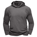 Riolio  Spring Autumn Fashion Hoodies Long Sleeve Solid Blocking Polo Shirts Men's Clothing Korean Button Loose Casual All-match Tops