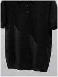 Riolio  New Trendy Men Polo Shirt Leisure High Quality Knit T-shirts American Style Fashion Breathable Button-down Short Sleeve Knitwear