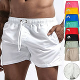 Riolio Men's Swim Shorts Swim Trunks Quick Dry Board Shorts Bathing Suit Breathable Drawstring With Pockets for Surfing Beach Summer