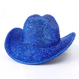 Riolio  Western Cowboy Hat Winter Autumn Woolen Fedora Hat Sombrero Hombre Wide Brim Cowgirl Jazz Felt Cap for Gentleman Lady