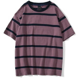 Riolio  Mew Men T Shirt Color Block Print 3 Color Optional Tee Shirts Simple High Street Basic All Match Cargo Tops Mens Streetwear