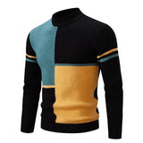 Riolio 5 Styles Autumn and Winter New Men's Warm Sweater Knitted with Sheep Fleece Sweaters Fashion Pullover