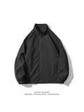 Riolio American Sle Men's Spring Oversize Baseball Jaet Stand Collar 's Coat Windproof Polyester Casual Outerwear