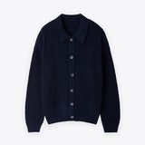 Riolio  New Korean Luxury Men Cardigan Trendy Textured Long Sleeve Buttoned Korean Leisure Sweater Coats Premium Quality Knitwear M-3XL