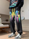 Riolio  Men's Sweatpants Harem Sport Hip-hop Vintage Summer Slim Trousers Athletic New Items In Stylish Wide Leg Goth Man Sweat Pants Xl