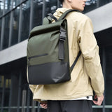 Riolio  Fashion Minimalism Designer Waterproof Backpack Men's Large Capacity Business Commuter Backpack Urban Travel and University Bag