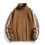 Riolio  Jackets Male Windbreaker Casual Coats Men's Blazers Men's Clothing Autumn Outerwear Fashion Zipper Menswear Camping Streetwear