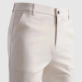 Riolio Summer Spring Male Casual Pants Business Suit Pants Khaki Classic Men's Dress Pants Flexible Office Clothes