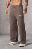 Riolio American Style New Men's Sports Pants Spring Autumn Outdoor Jogging Muscle Fitness Embroidered Straight Casual Long Pants