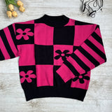 Riolio  Y2k Hip Hop Sweaters Vintage Streetwear Knitted Gothic Graphic Pullover Autumn Harajuku Loose Women Sweater