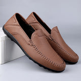 Riolio  Men's Casual Shoes Four Seasons Plus Size 47 Soft Sole Comfort Outdoor Fashion Youth Business Shoes Driving Shoe