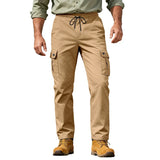 Riolio  Cross-border spring and autumn retro loose outdoor commuting men's tooling sports trousers
