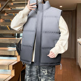 Riolio  New Style Cotton Fashion Trendy Versatile High-quality Comfortable Cool Vest Men's Gradient Vest Outdoor Sports Vest Jacket