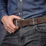 Genuine  For Men's High Quality Jeans Cowskin Casual Belts Business Cowboy Waistband Male Fashion Designer