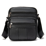 Riolio Hot-sale Men's Shoulder Bags Casual Messenger Bag Genuine Leather Gift for Man